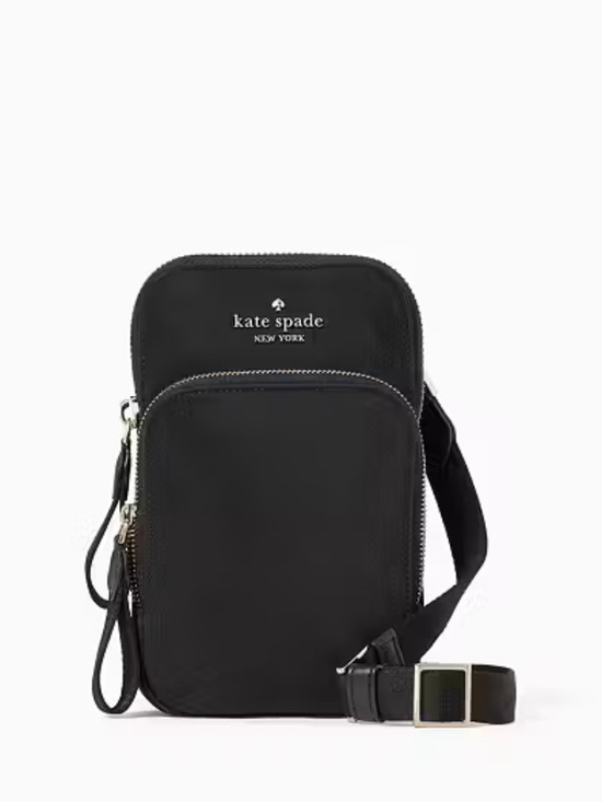 kate spade Handbags - kate spade Black Chelsea Dual Zip Phone Crossbody Bag